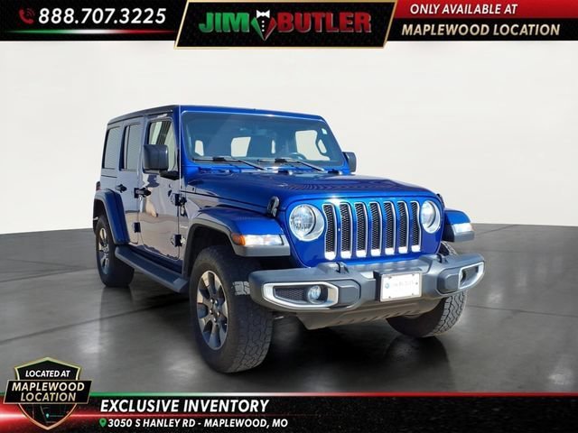 Used 2018 Blue Jeep Sahara 4x4 image 6