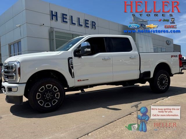 Used 2024 Star White Metallic Tri-Coat Ford Platinum image 1
