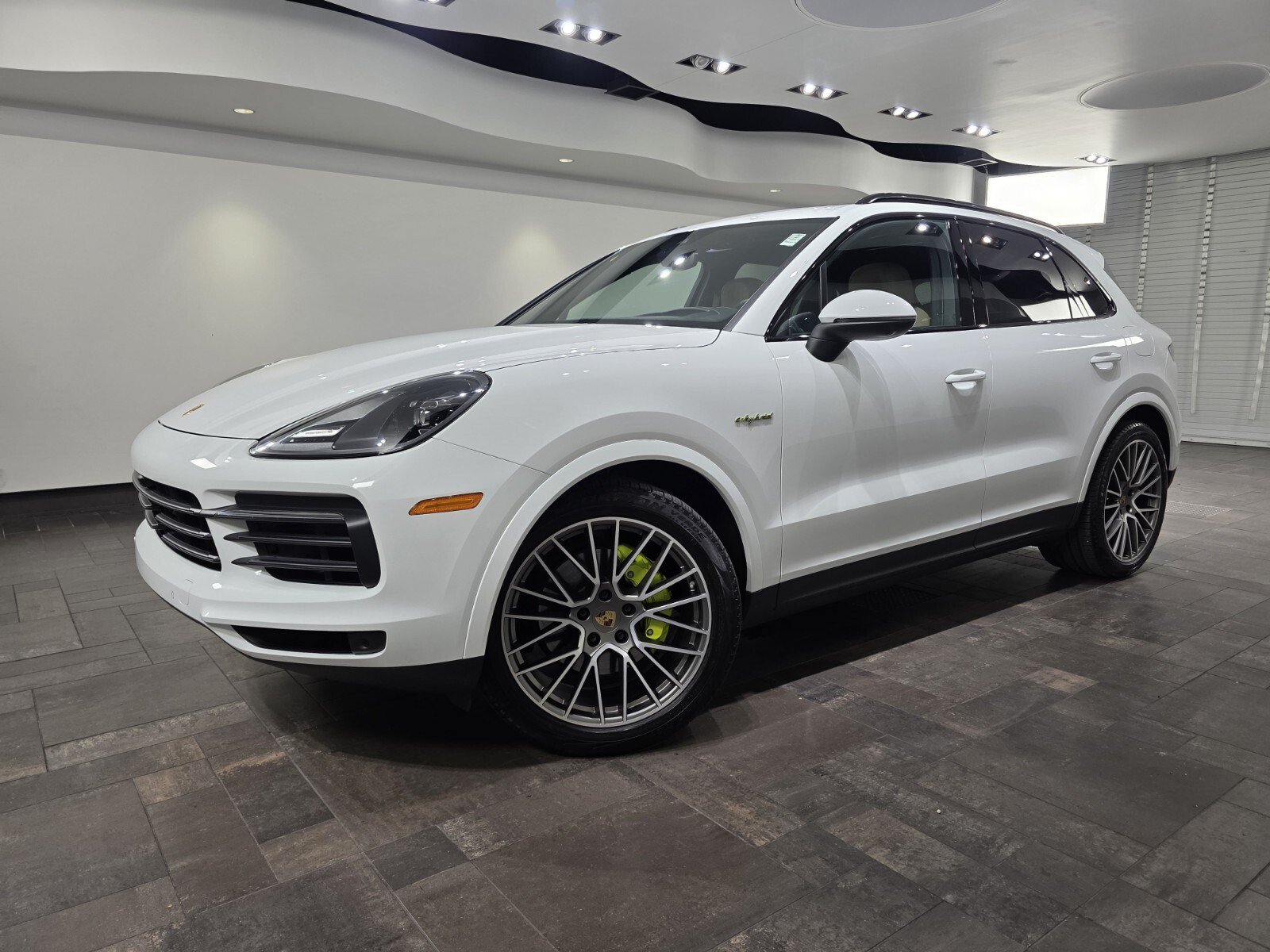 Used 2023 White Porsche Platinum Edition E-Hybrid AWD image 1