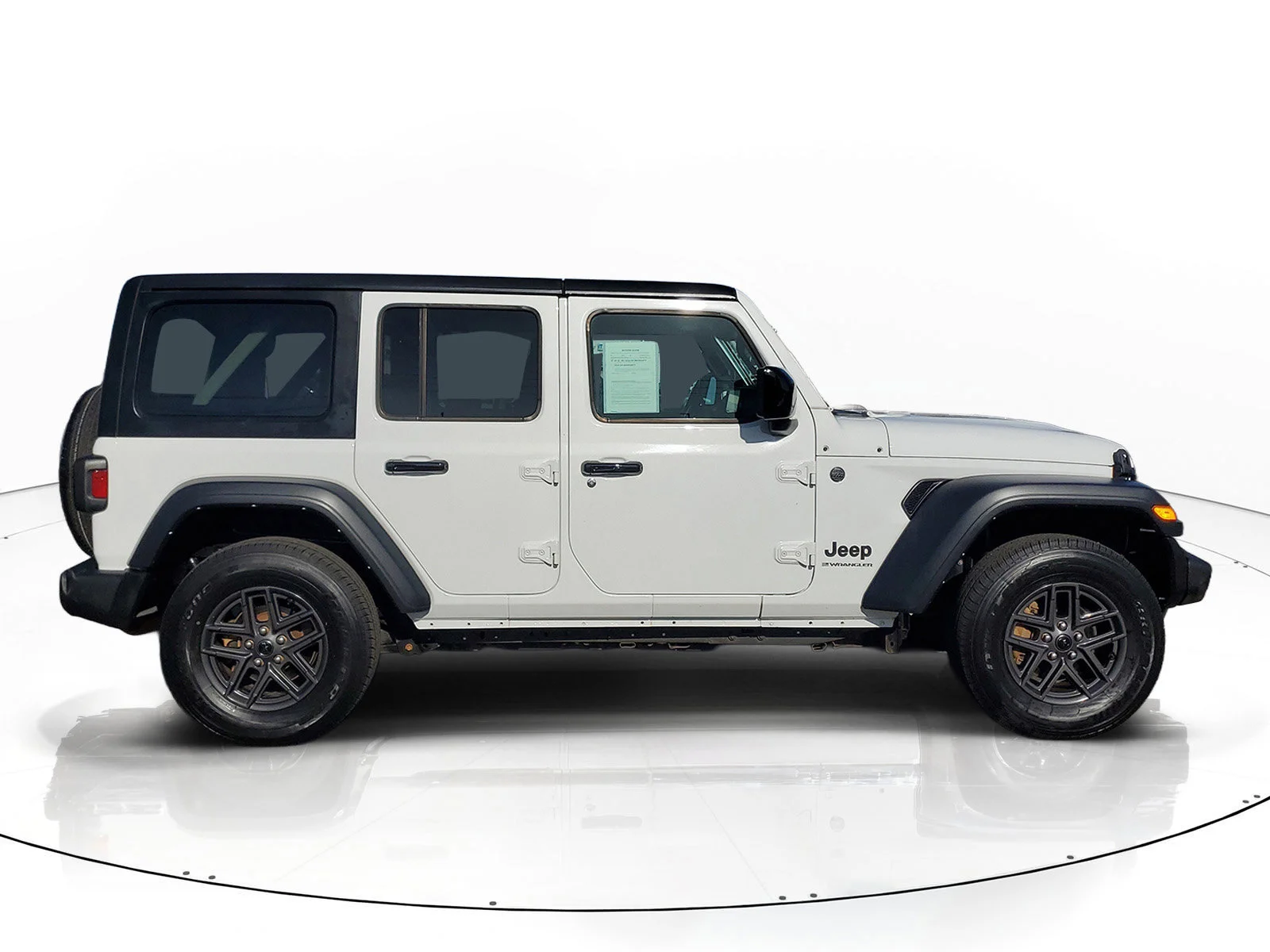 Used 2024 White Jeep Sport S image 2