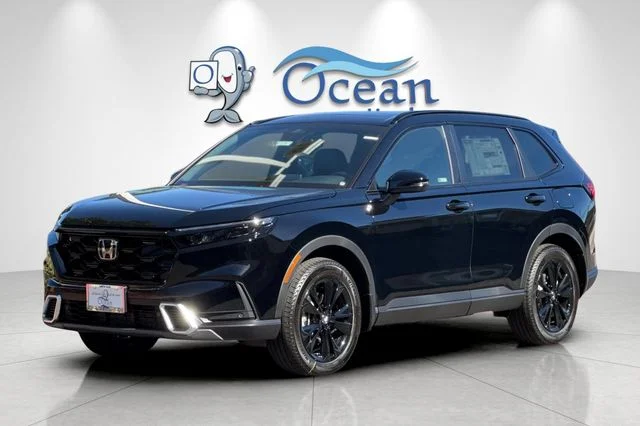 New 2026 Crystal Black Pearl Honda AWD Sport Touring Hybrid image 3