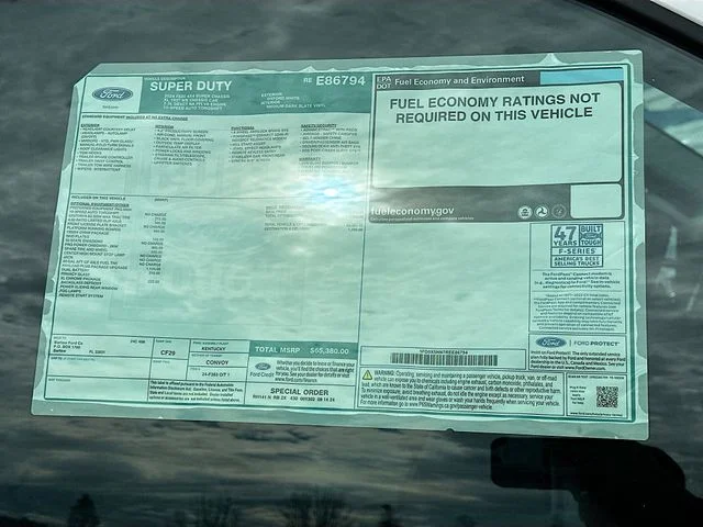 New 2024 Oxford White Ford XL image 16