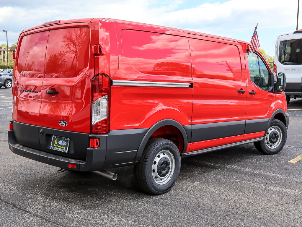 New 2026 Race Red Ford Cargo Van image 7