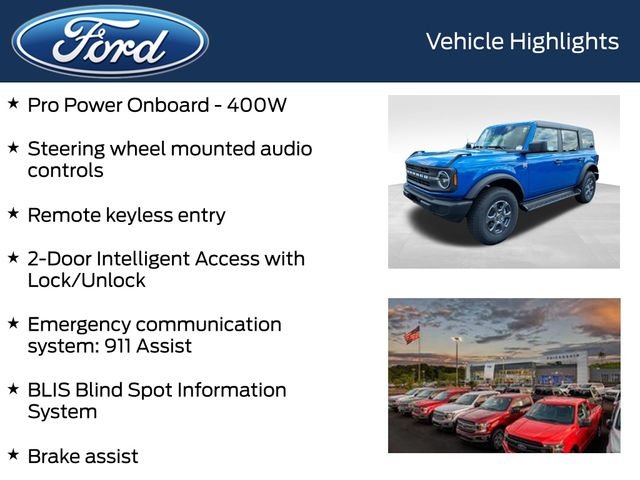 New 2026 Velocity Blue Metallic Ford Big Bend® image 8