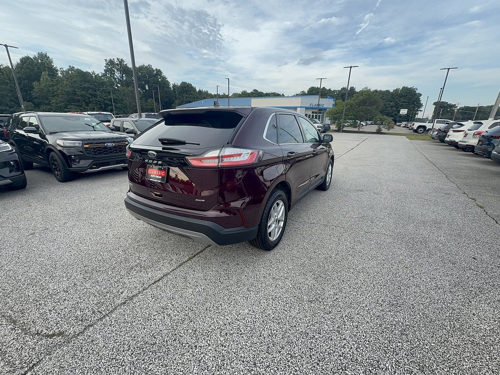 Certified Used 2023 Burgundy Ford SEL image 7
