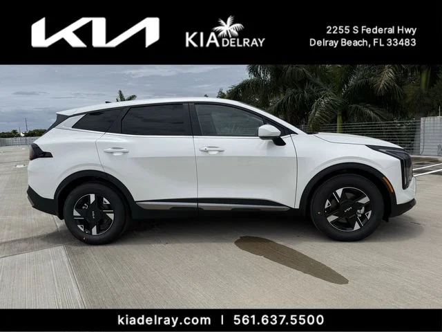 New 2026 White Kia LX image 2
