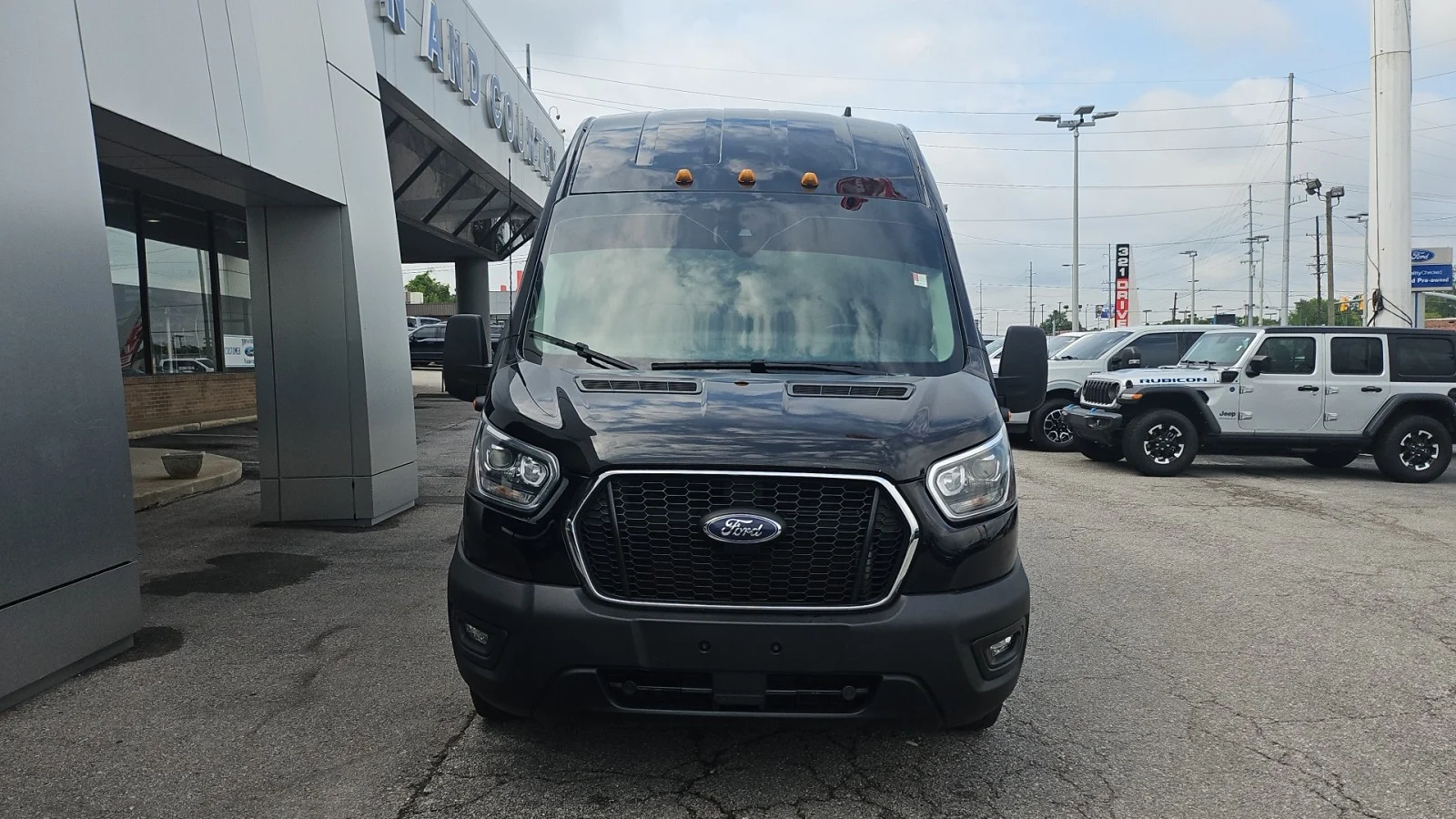 Used 2023 Black Ford 2023 FORD TRANSIT-350 CARGO W/11,000 LB. GVWR EXT. image 7