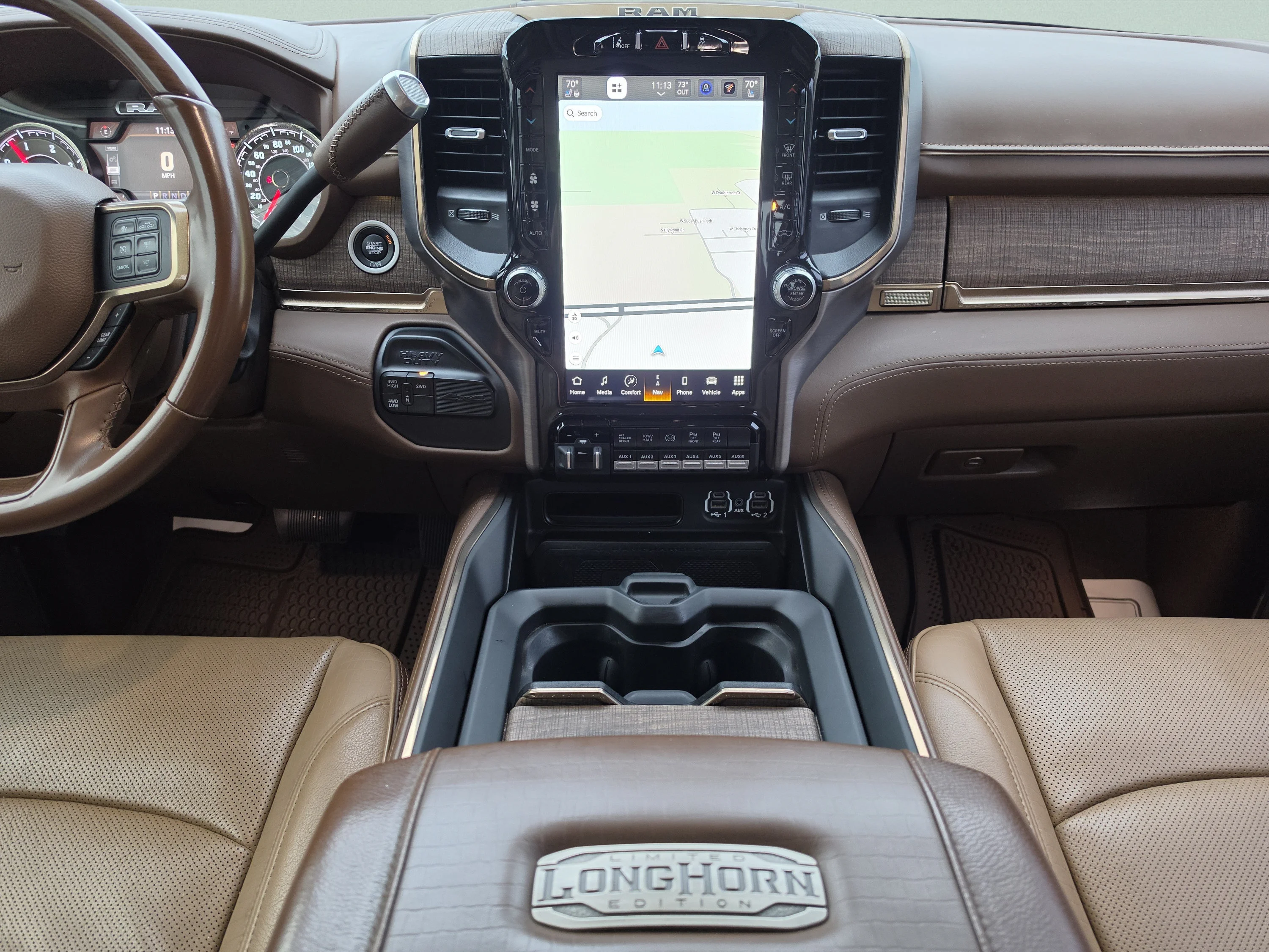 Used 2022 Pearl White Ram Longhorn image 21