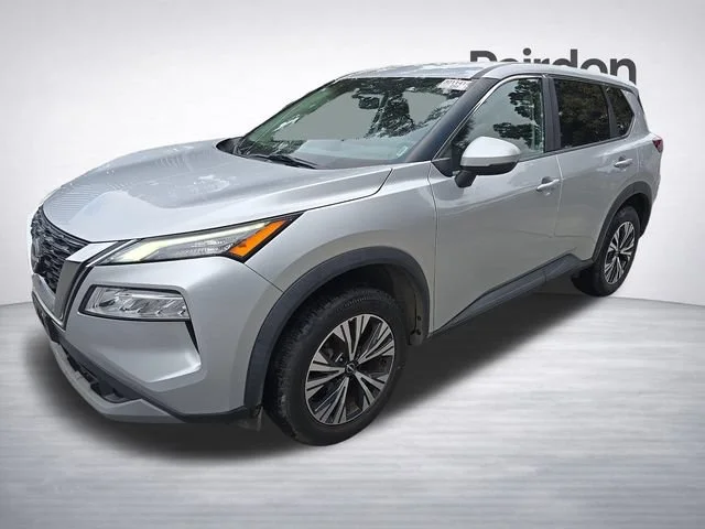 Used 2022 Brilliant Silver Metallic Nissan SV image 1