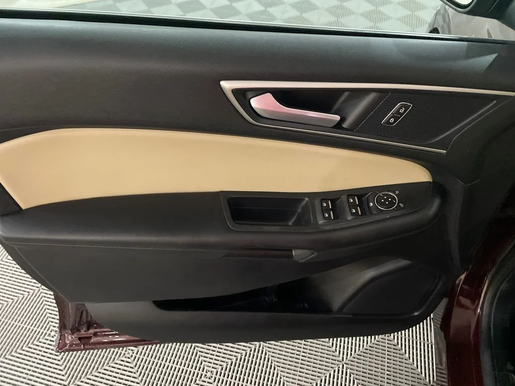Used 2021 Burgundy Velvet Metallic Tinted Clearcoat Ford SEL image 11