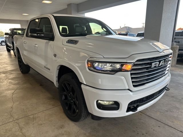 New 2026 Bright White Clear-Coat Exterior Paint RAM Laramie image 8