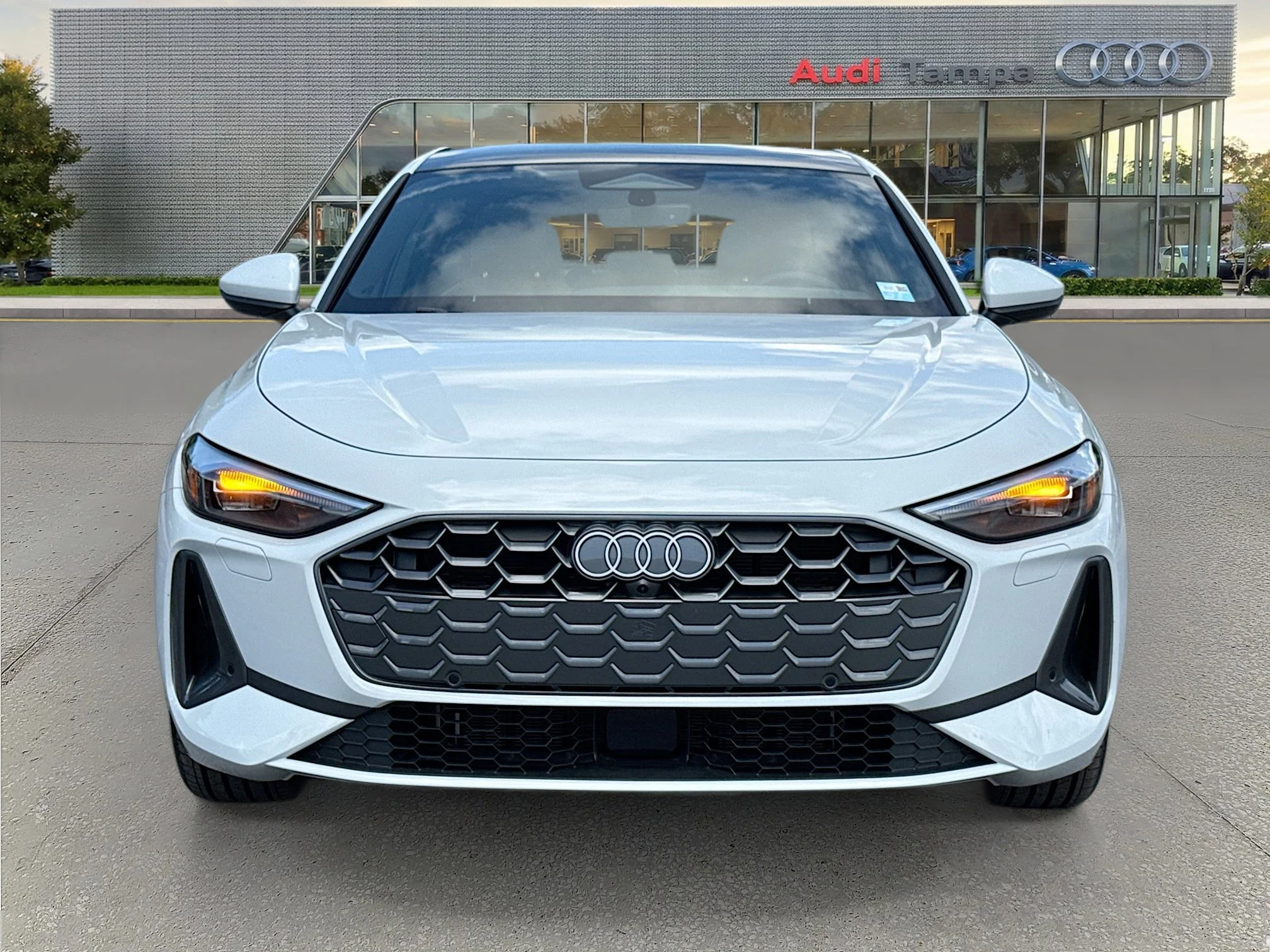 New 2026 Glacier White Metallic Audi Premium image 8