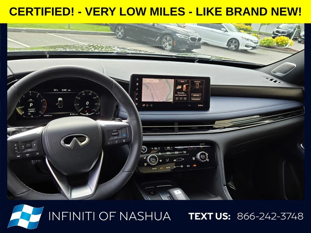Certified Used 2026 Black INFINITI SPORT image 8