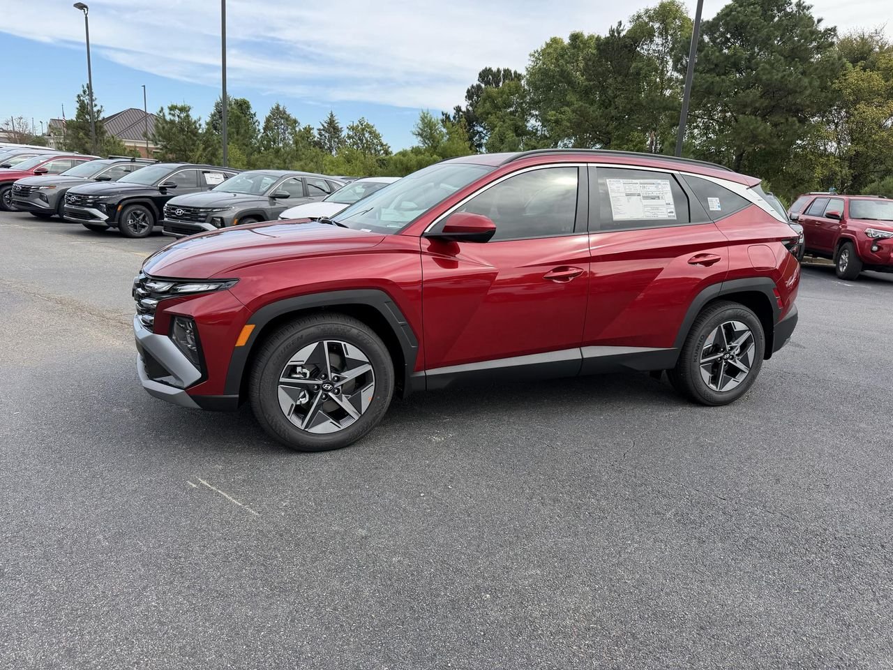New 2026 Ultimate Red Hyundai SEL FWD image 3