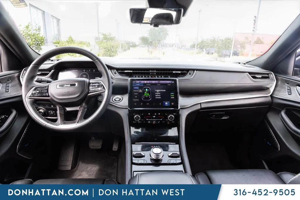 Used 2023 Gray Jeep Overland 4xe image 4