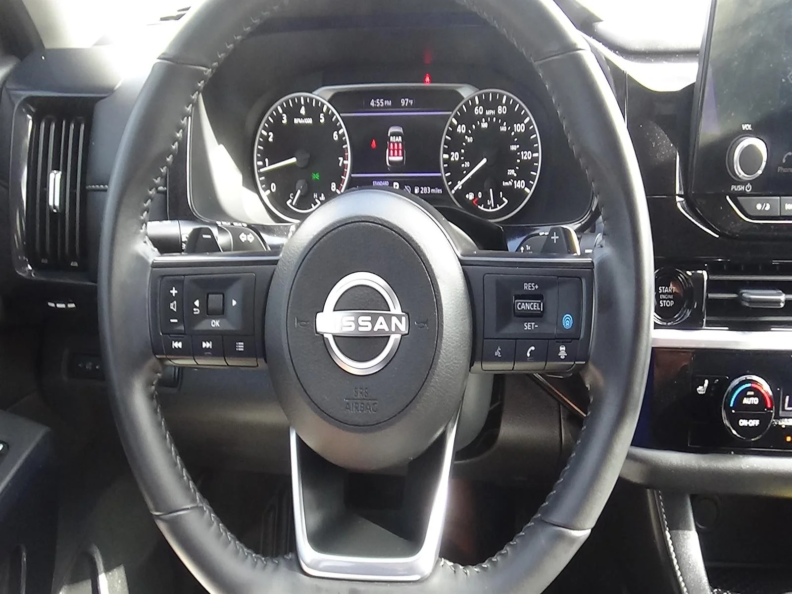 Used 2025 Super Black (kh3) Nissan SV image 19