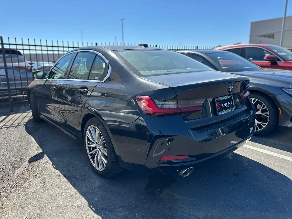 Used 2024 Black Sapphire Metallic BMW 330i image 3