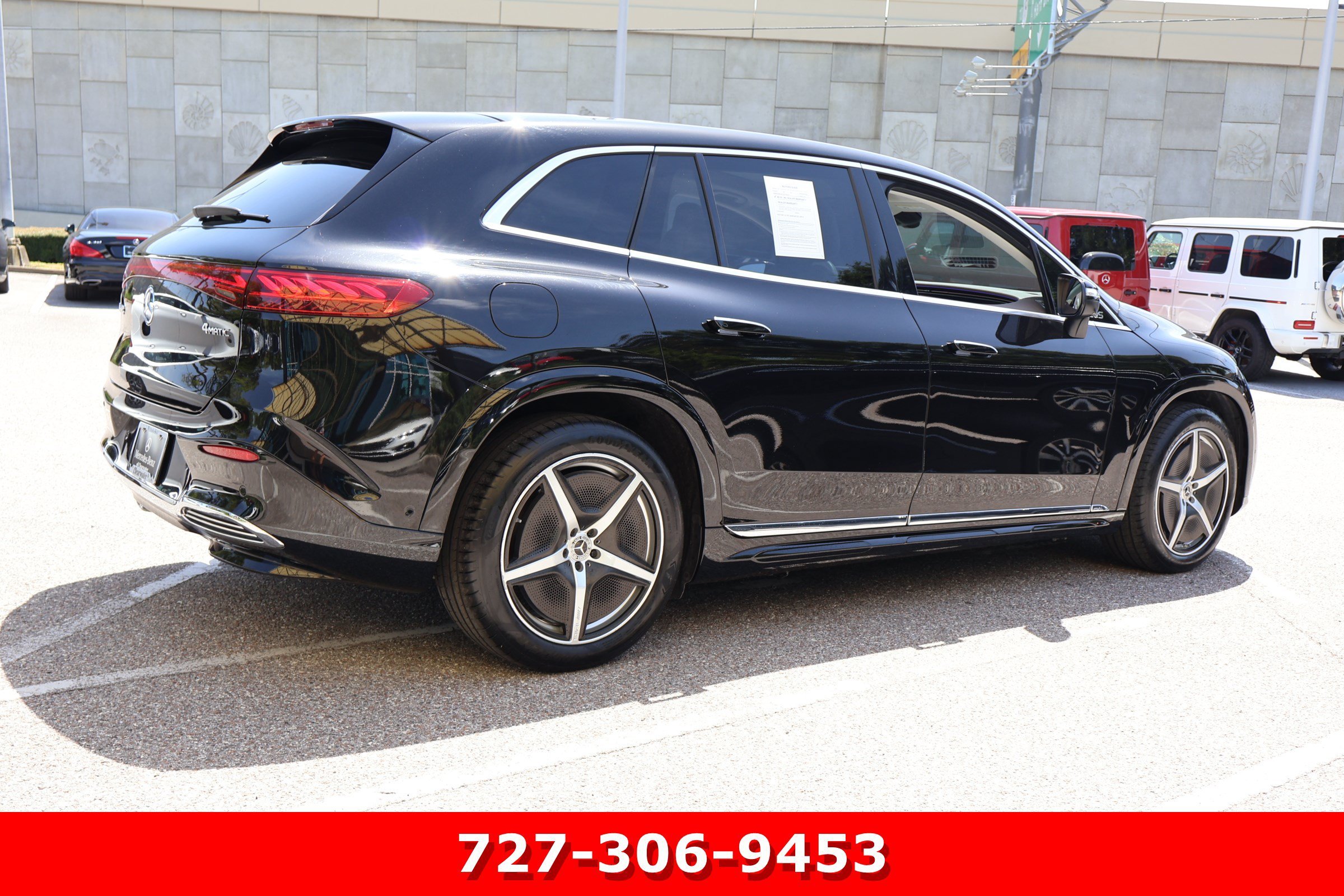 Certified Used 2023 Obsidian Black Metallic Mercedes-Benz EQS 580 image 10