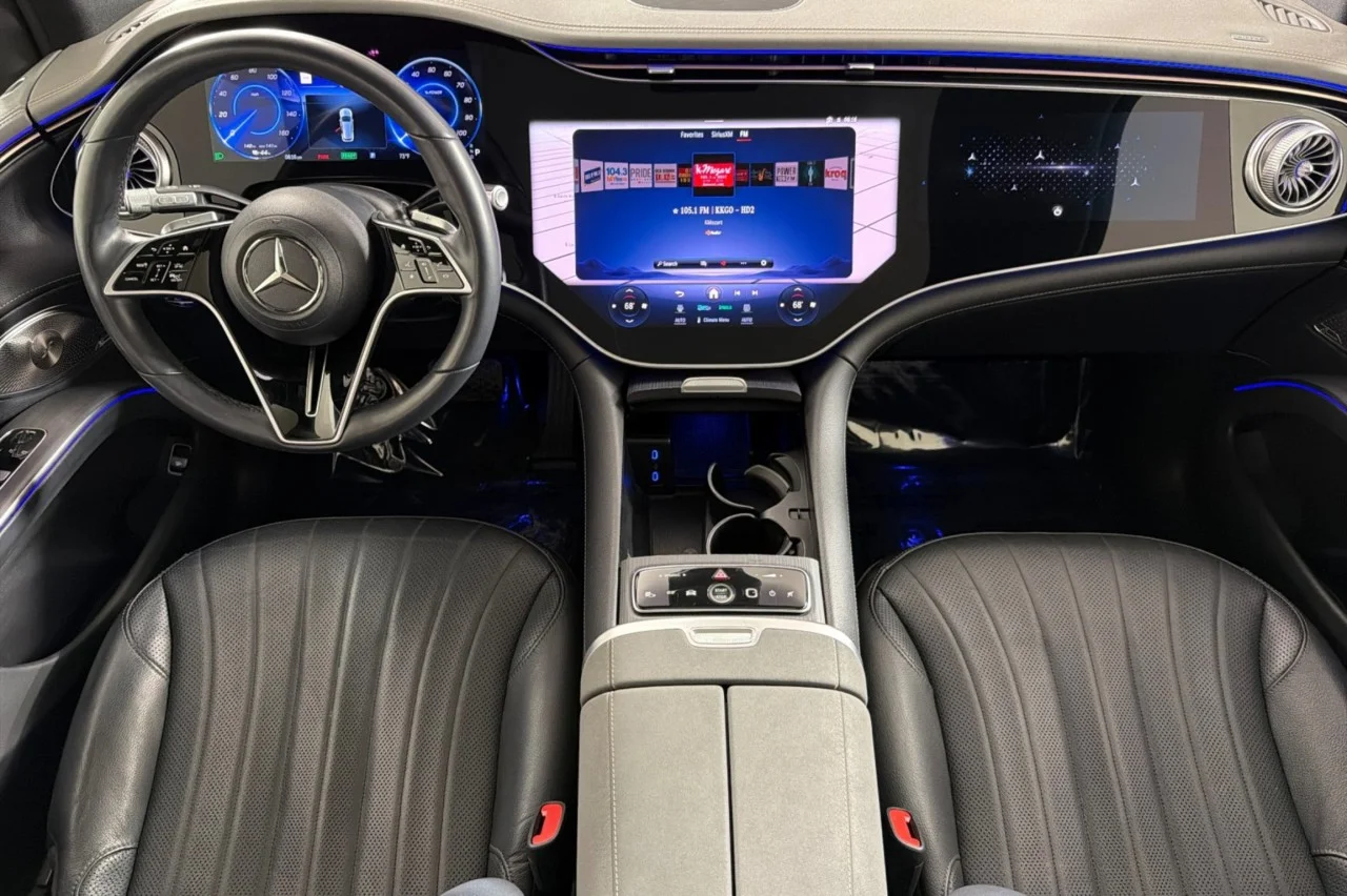 Certified Used 2024 Black Mercedes-Benz EQS 450 image 12