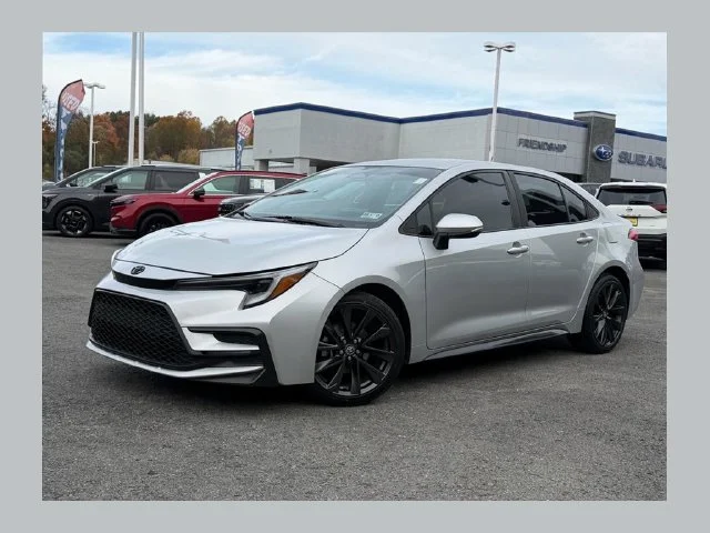 Used 2024 Silver Toyota SE image 1