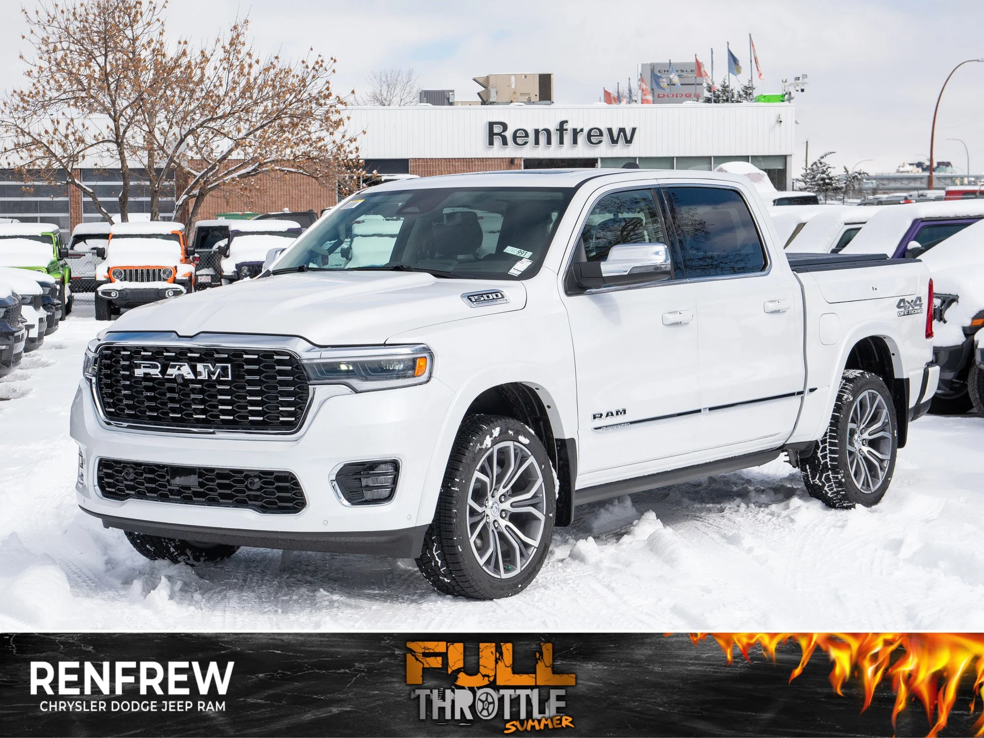 New 2026 White RAM Tungsten* image 1