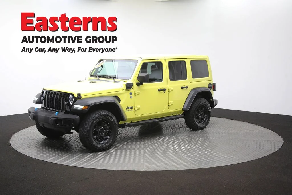 Used 2023 Yellow Jeep Willys 4xe image 56