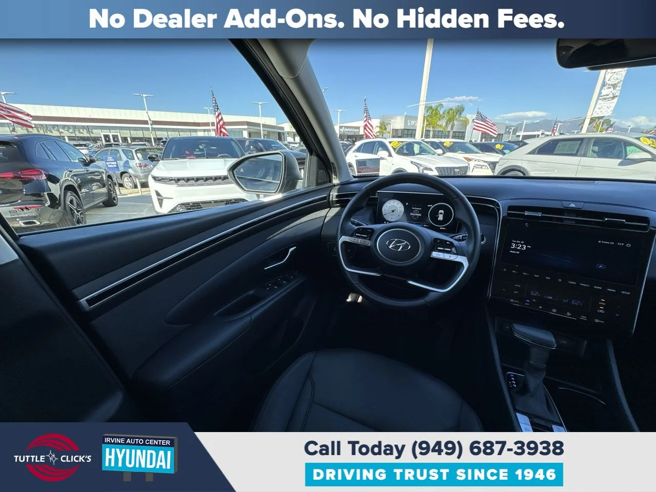 Used 2024 HAMPTON GRAY HYUNDAI SEL image 10