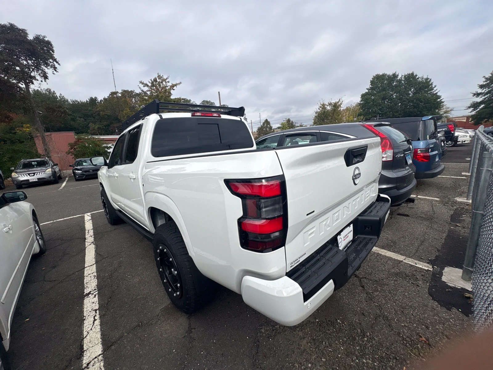 Certified Used 2025 Glacier White Nissan SV image 2