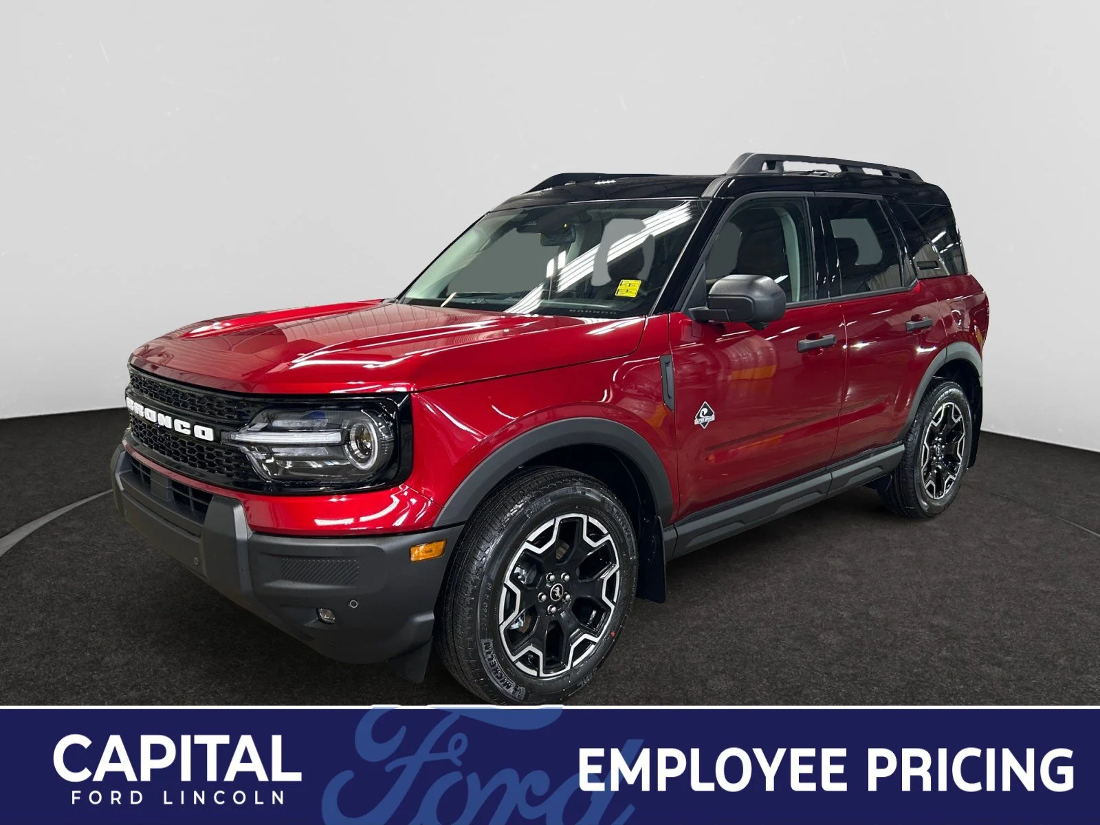 New 2026 Ruby Red Metallic Tinted Clearcoat Ford Outer Banks image 1