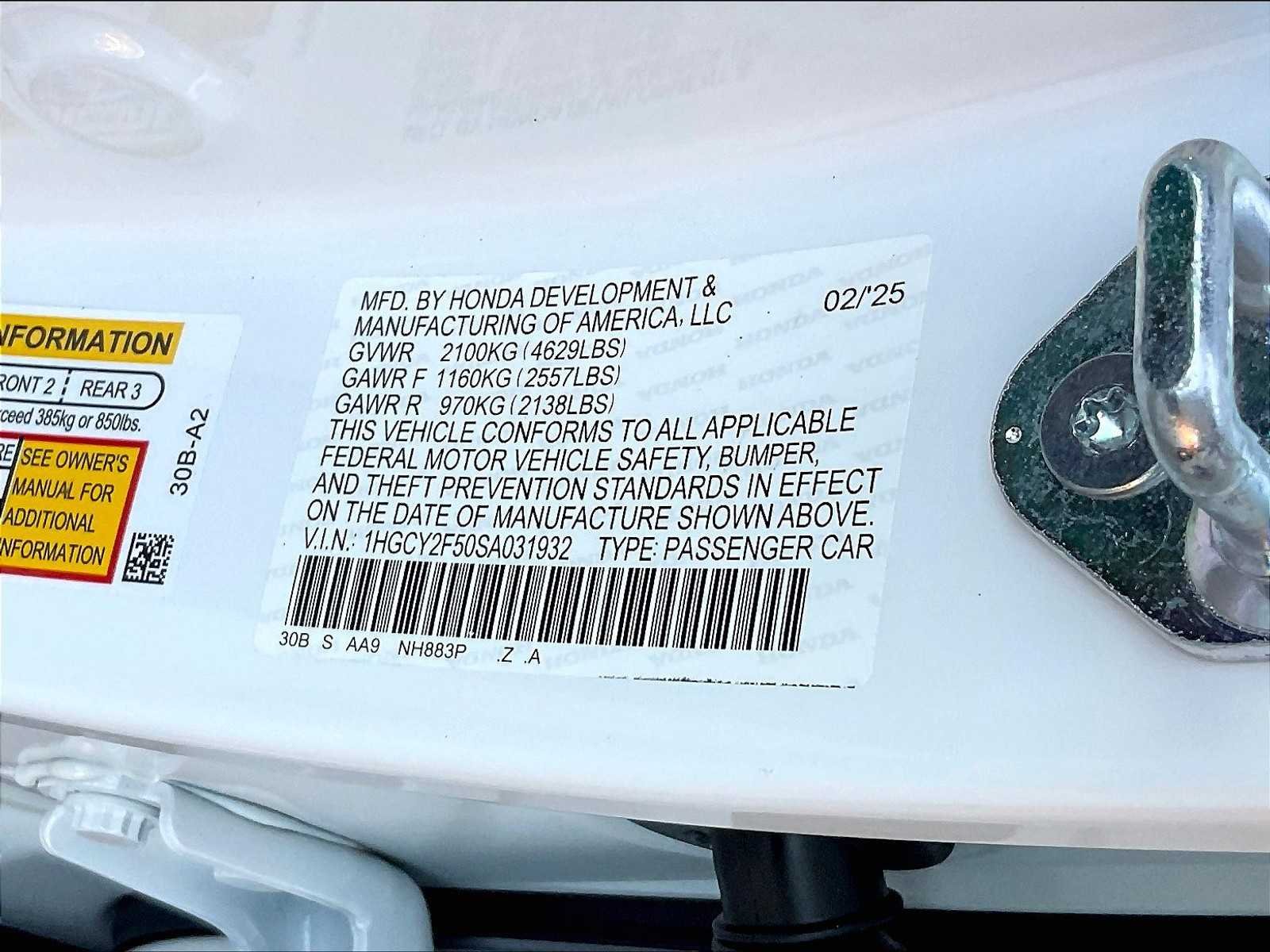 2025 Honda Accord Hybrid Sport - Photo 18