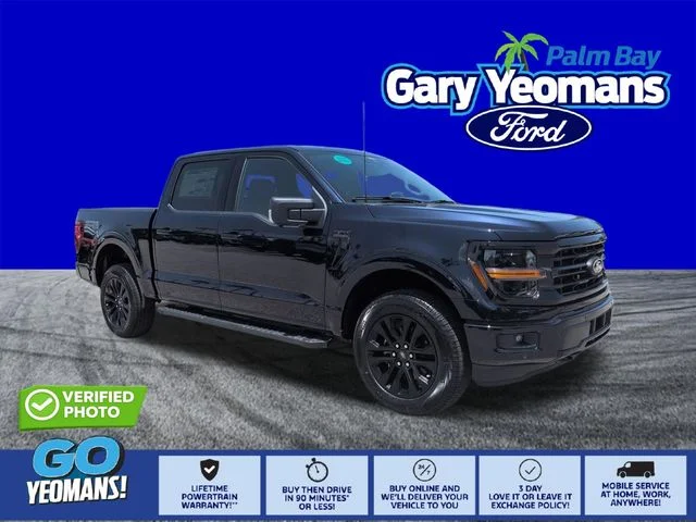 New 2026 Antimatter Blue Metallic Ford XLT image 1