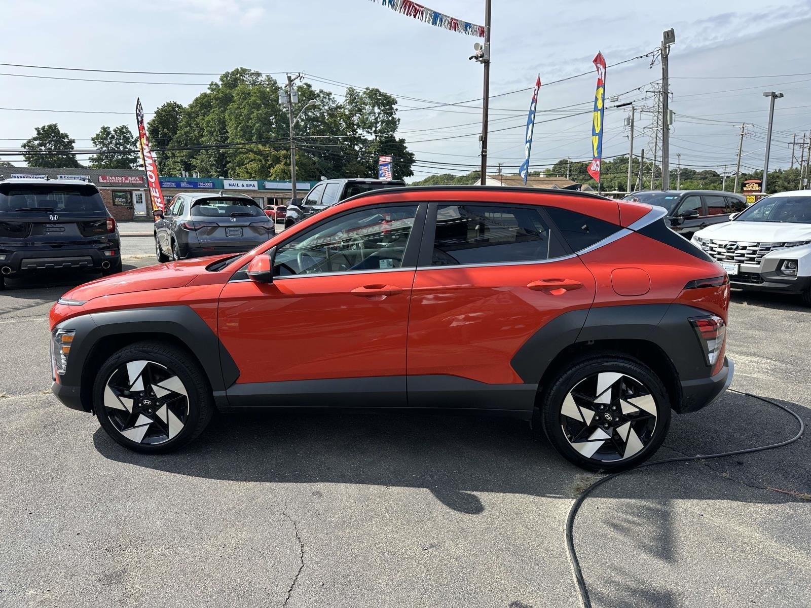 Certified Used 2025 Orange Hyundai Limited image 9