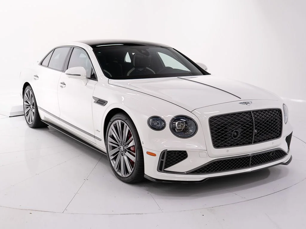 Used 2025 Glacier White Bentley Speed First Edition image 7