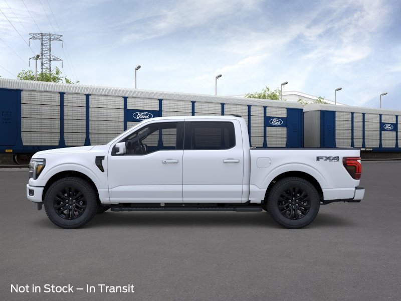New 2026 Star White Metallic Tri-Coat Ford LARIAT image 3