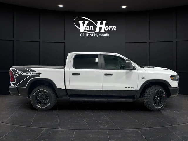New 2026 Bright White Clear-Coat Exterior Paint RAM Rebel image 8
