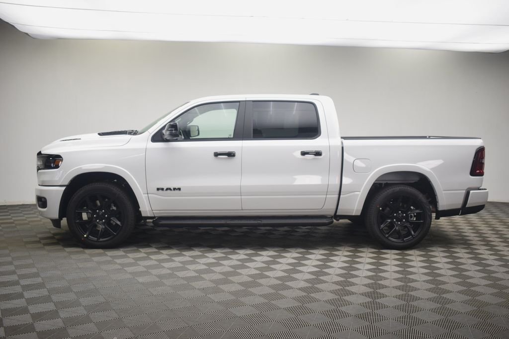 New 2026 Bright White Clear-Coat Exterior Paint RAM Laramie image 12