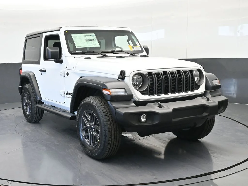 New 2026 Bright White Clear-Coat Exterior Paint Jeep Sport image 9