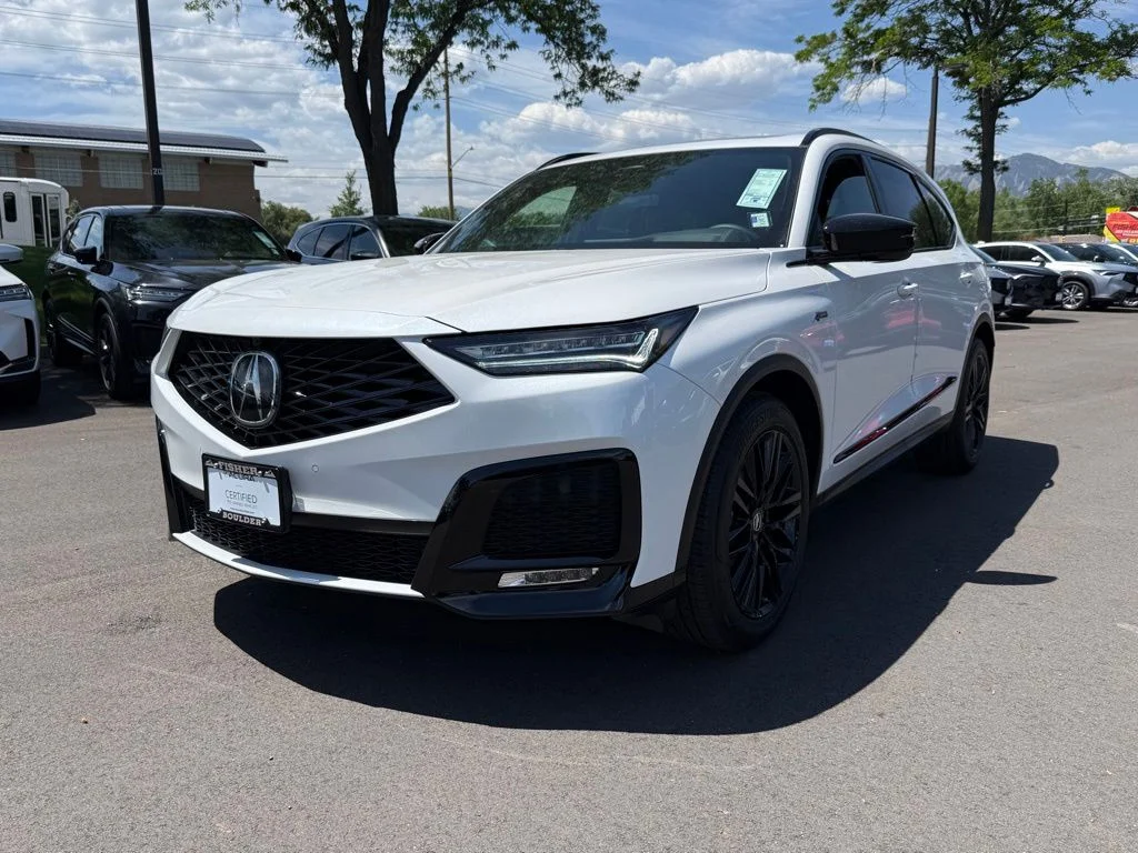 Certified Used 2026 Solar Silver Metallic Acura A-Spec Advance Package image 8