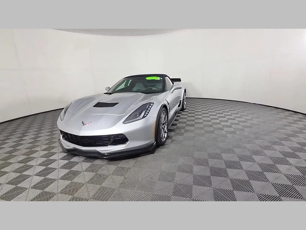 Certified Used 2019 Blade Silver Metallic Chevrolet Grand Sport 2LT image 49
