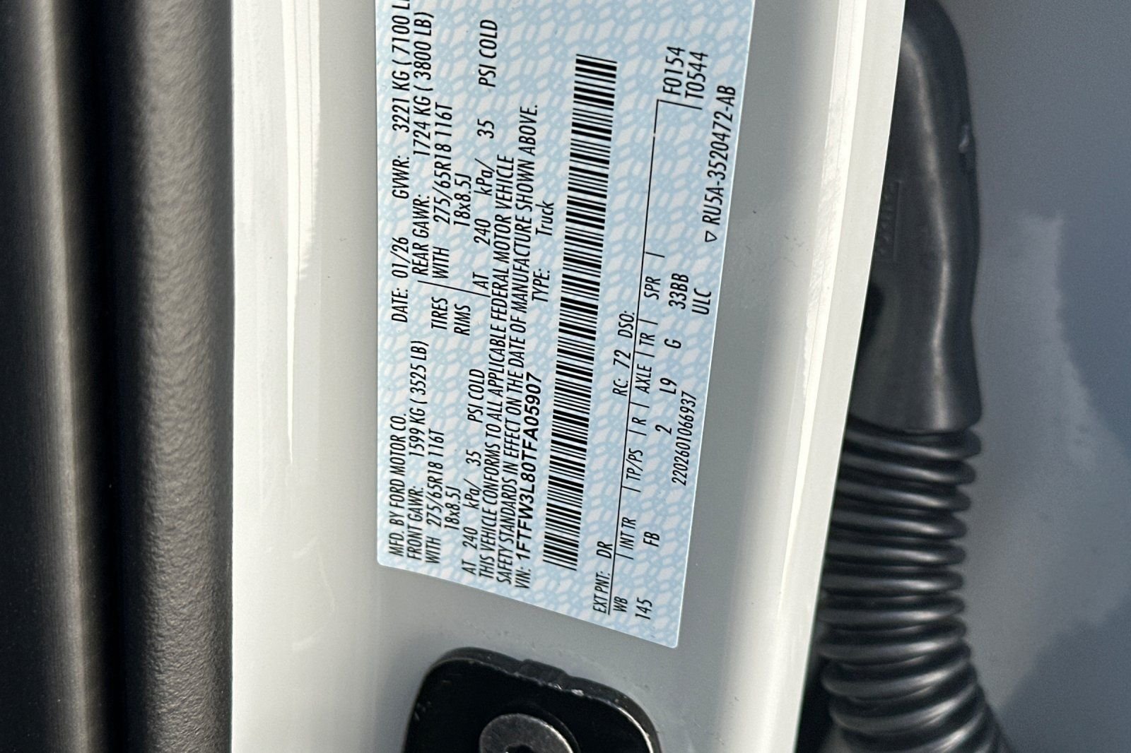 New 2026 White Ford XLT image 25