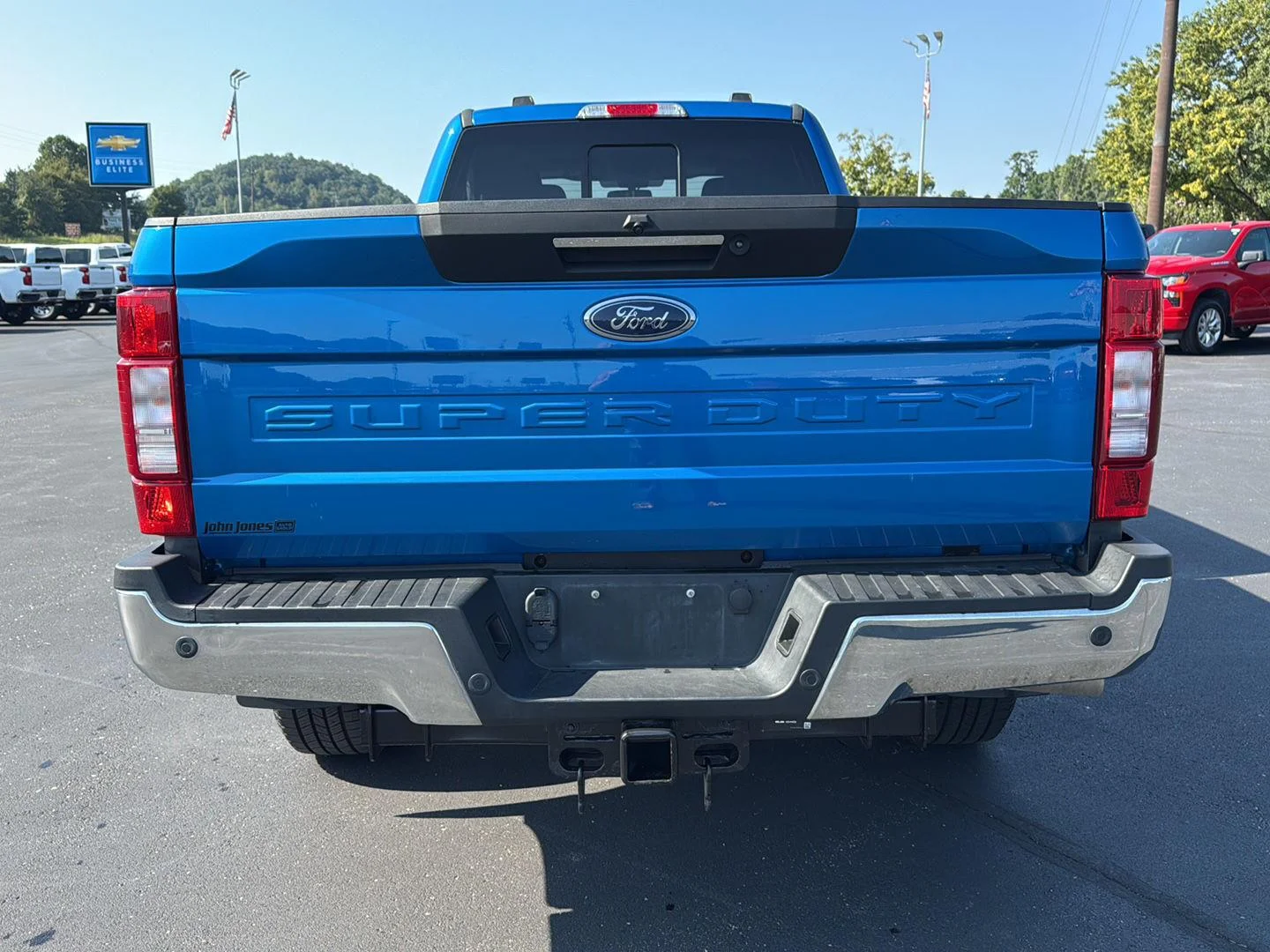 Used 2021 Velocity Blue Metallic Ford LARIAT image 18