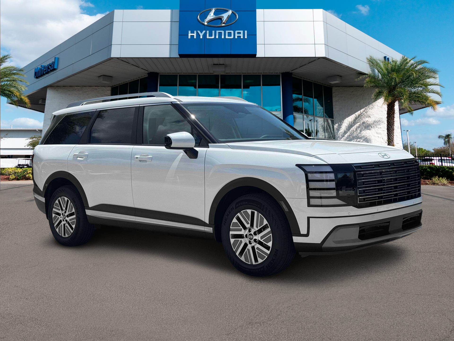 New 2027 White Hyundai Blue SEL 7P image 10