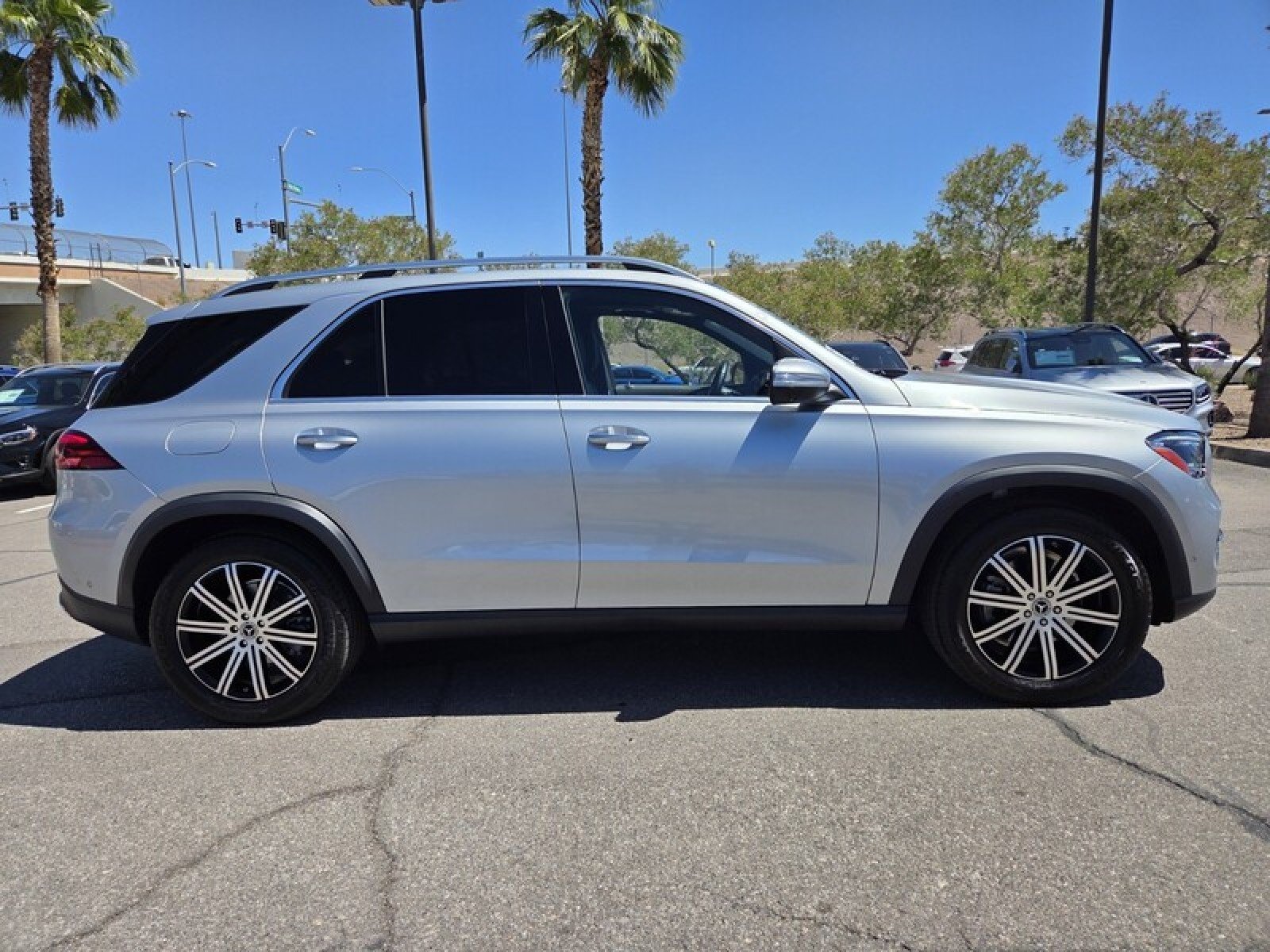 Certified Used 2025 Cirrus Silver Metallic Mercedes-Benz GLE 350 image 6