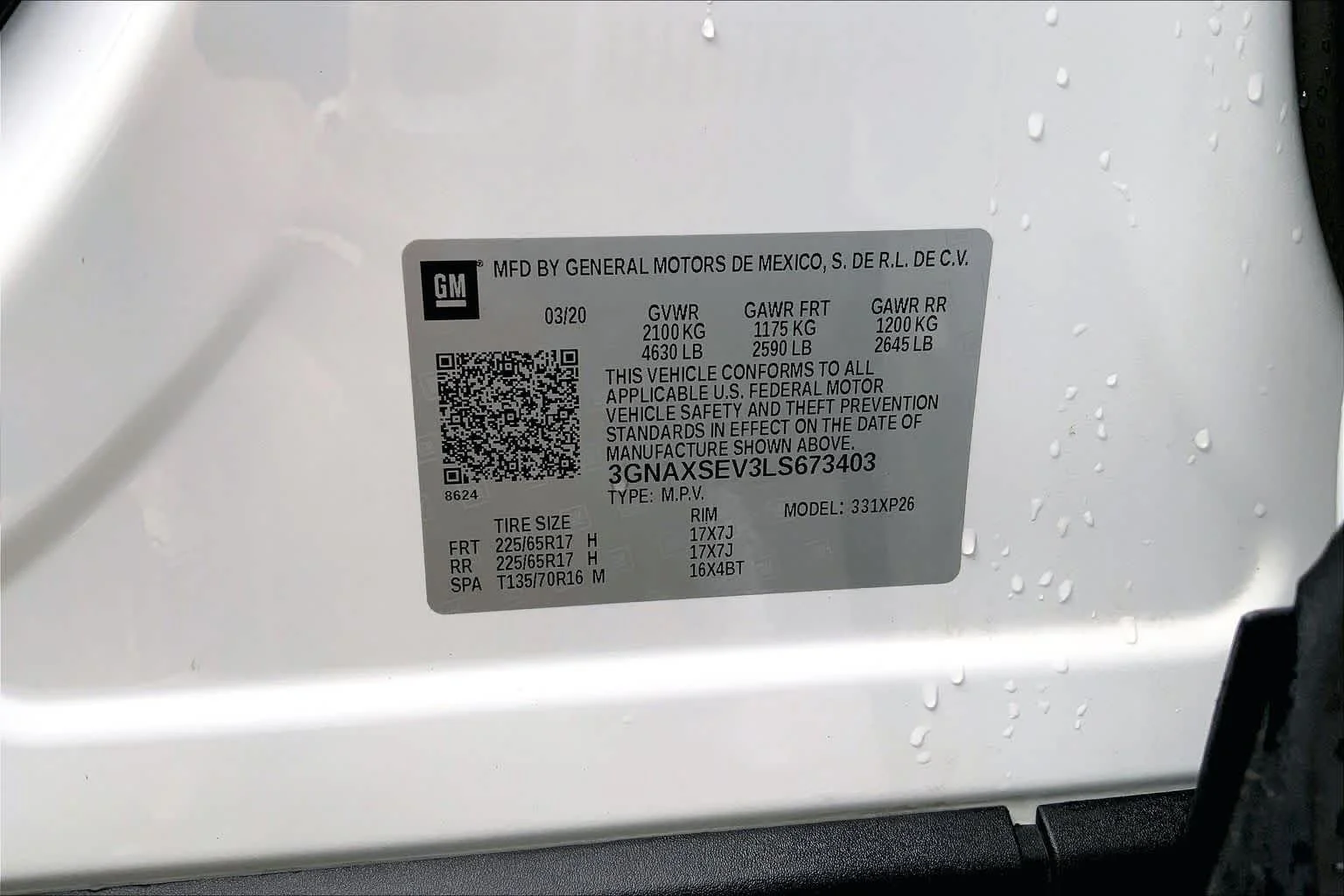 Used 2020 Summit White Chevrolet LS image 34