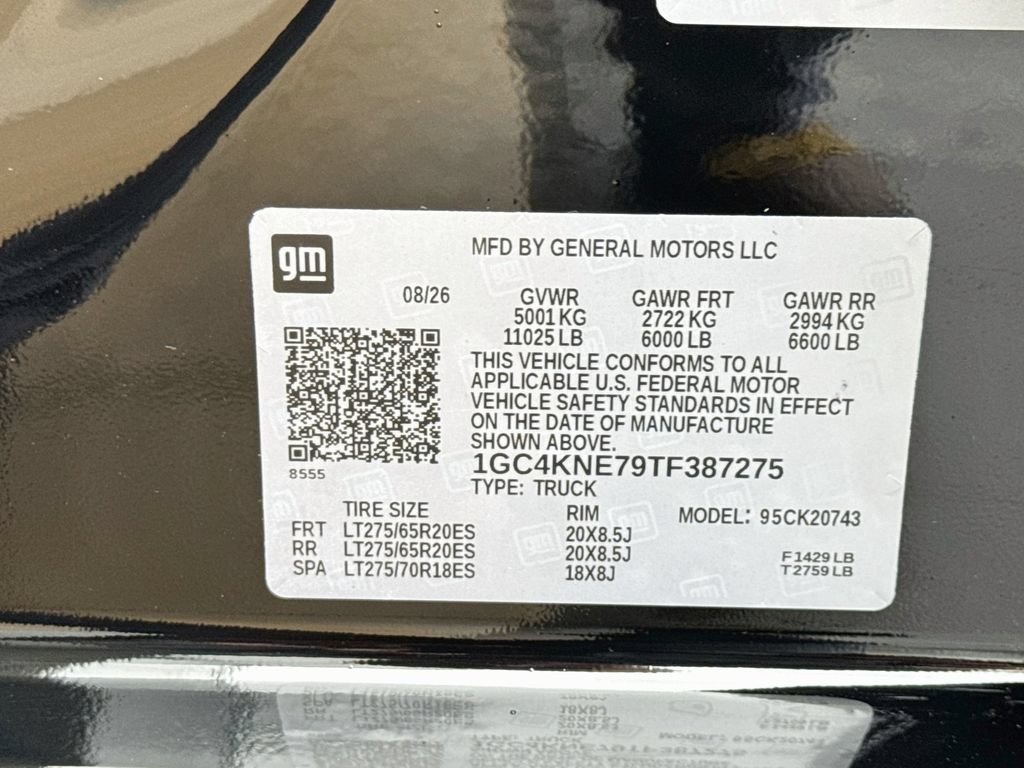 New 2026 Black Chevrolet LT image 35