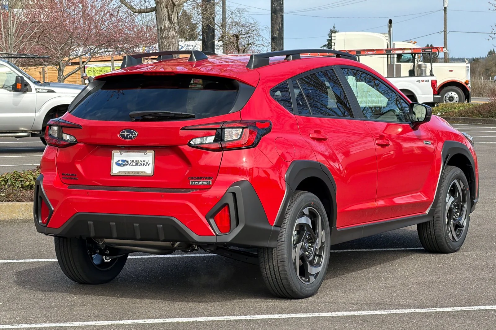 New 2026 PURE RED Subaru Limited Hybrid image 4