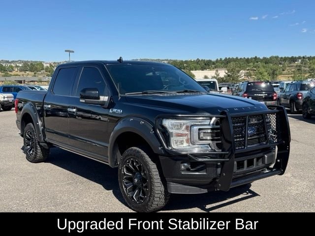 Used 2018 Shadow Black Ford Limited image 9