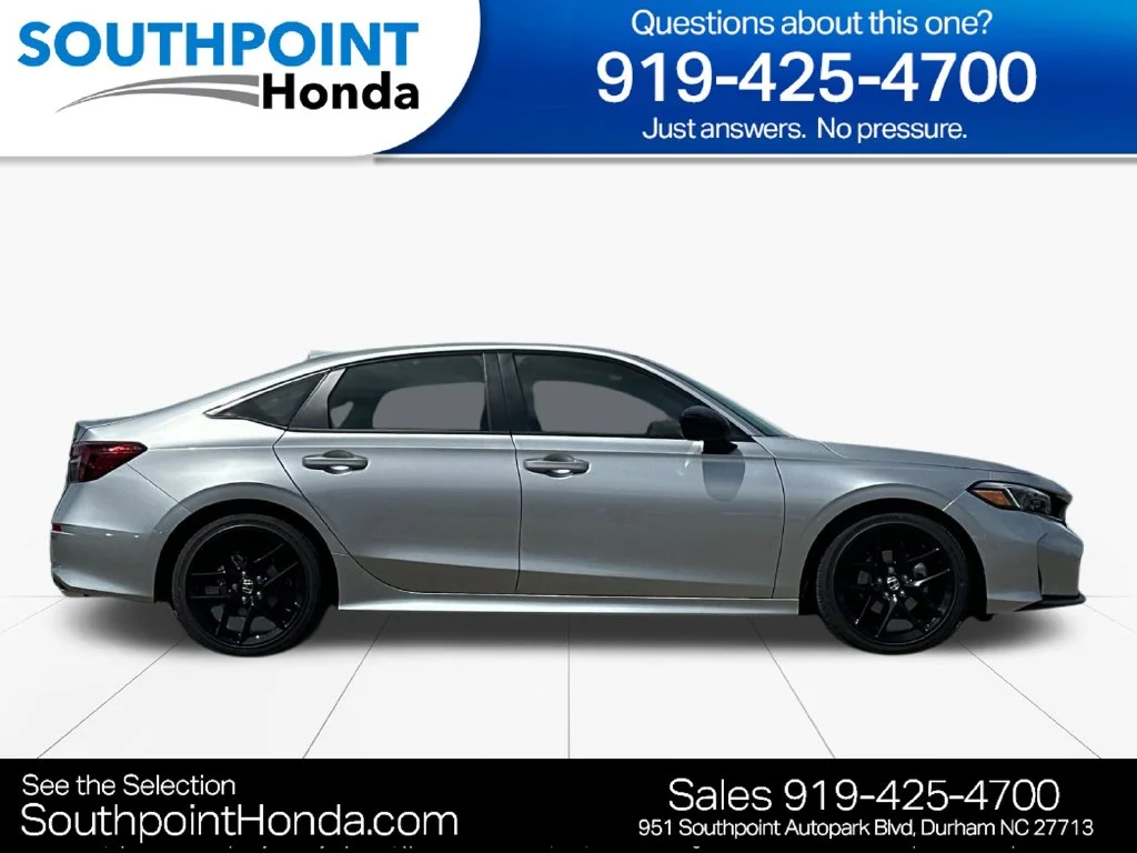 New 2026 Solar Silver Metallic Honda Sport image 2