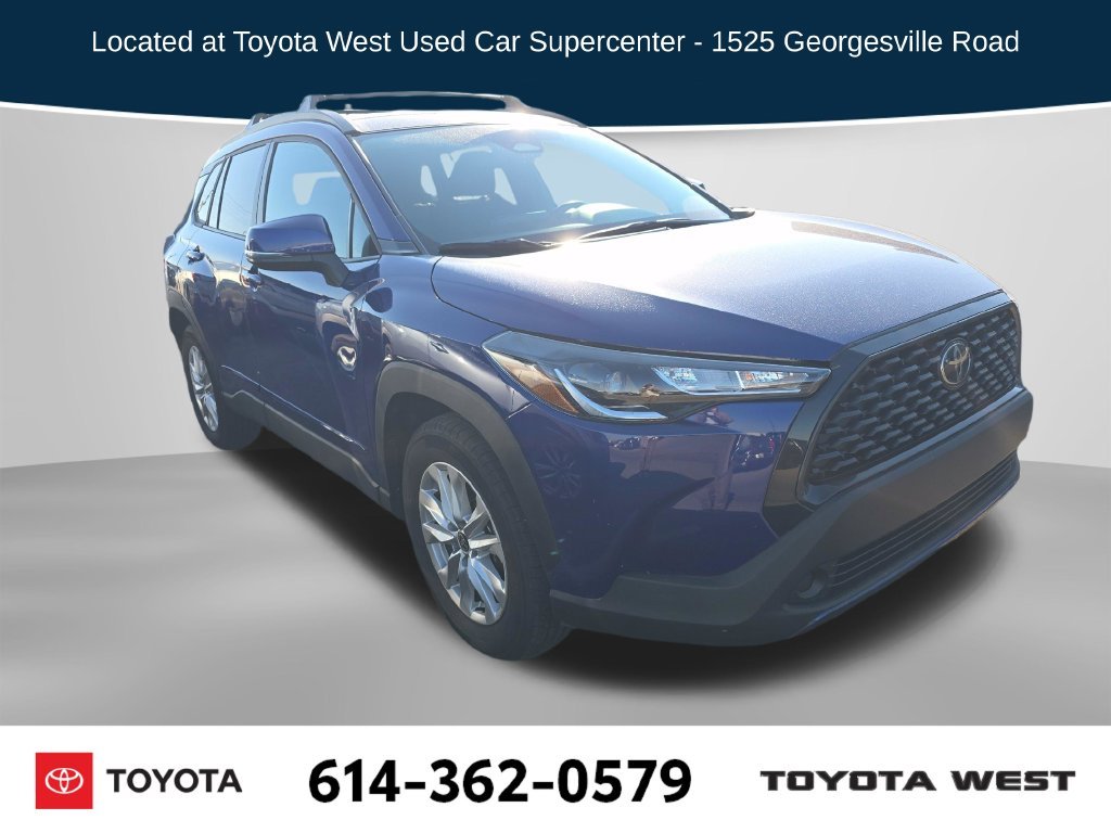 Used 2023 Blue Toyota LE image 1
