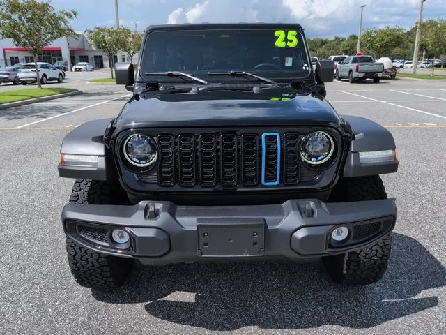 Used 2025 Black Jeep Willys 4xe image 9